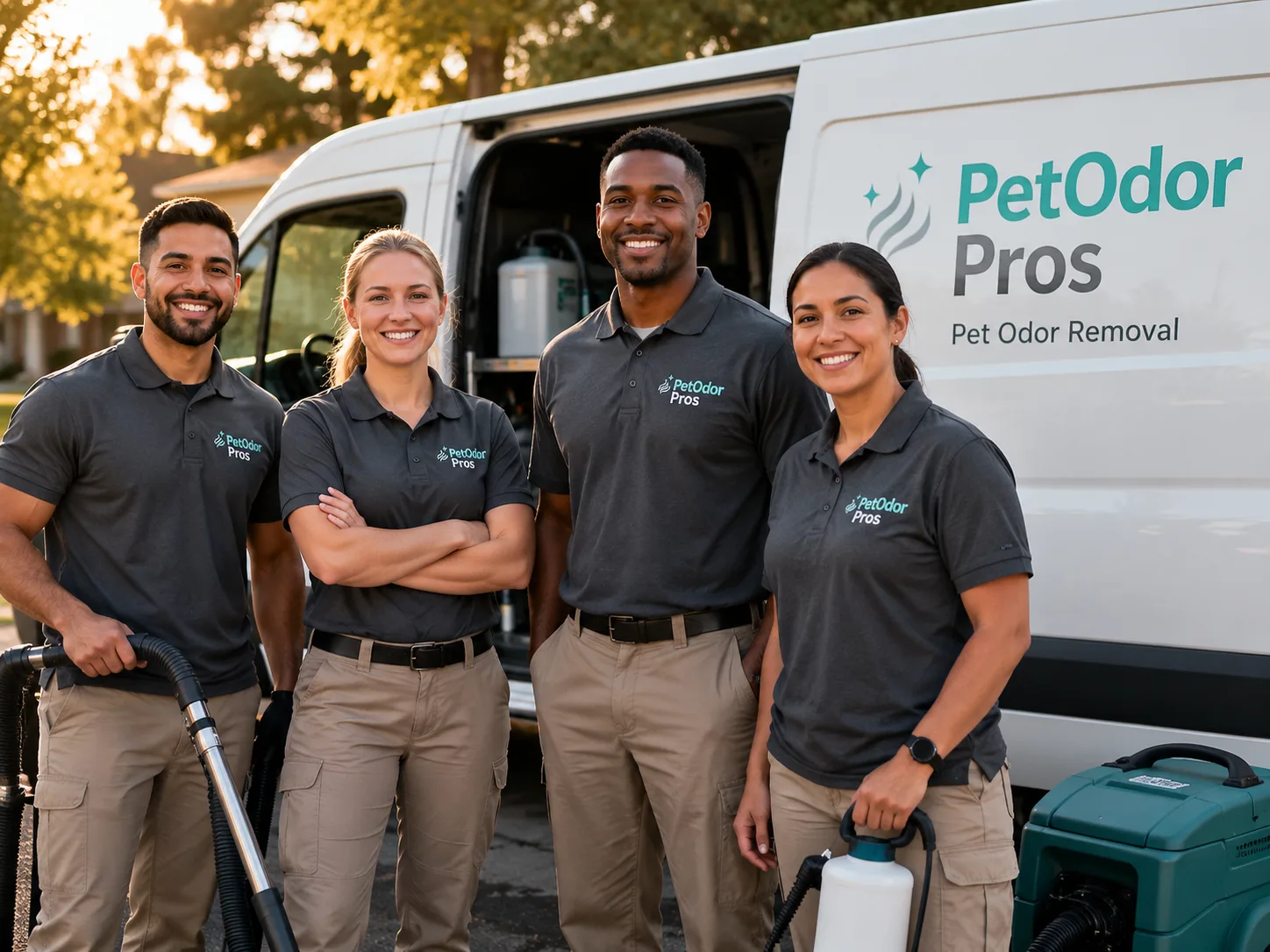 Pet Odor Removal team serving Oregonia, OH